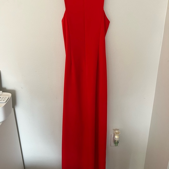 Red Halston Gown - Picture 5 of 5